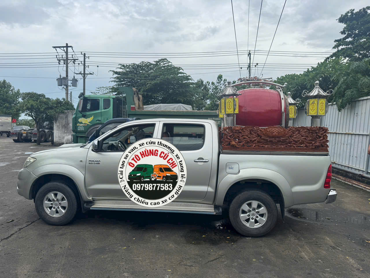 Cải tạo xe trống tang lễ