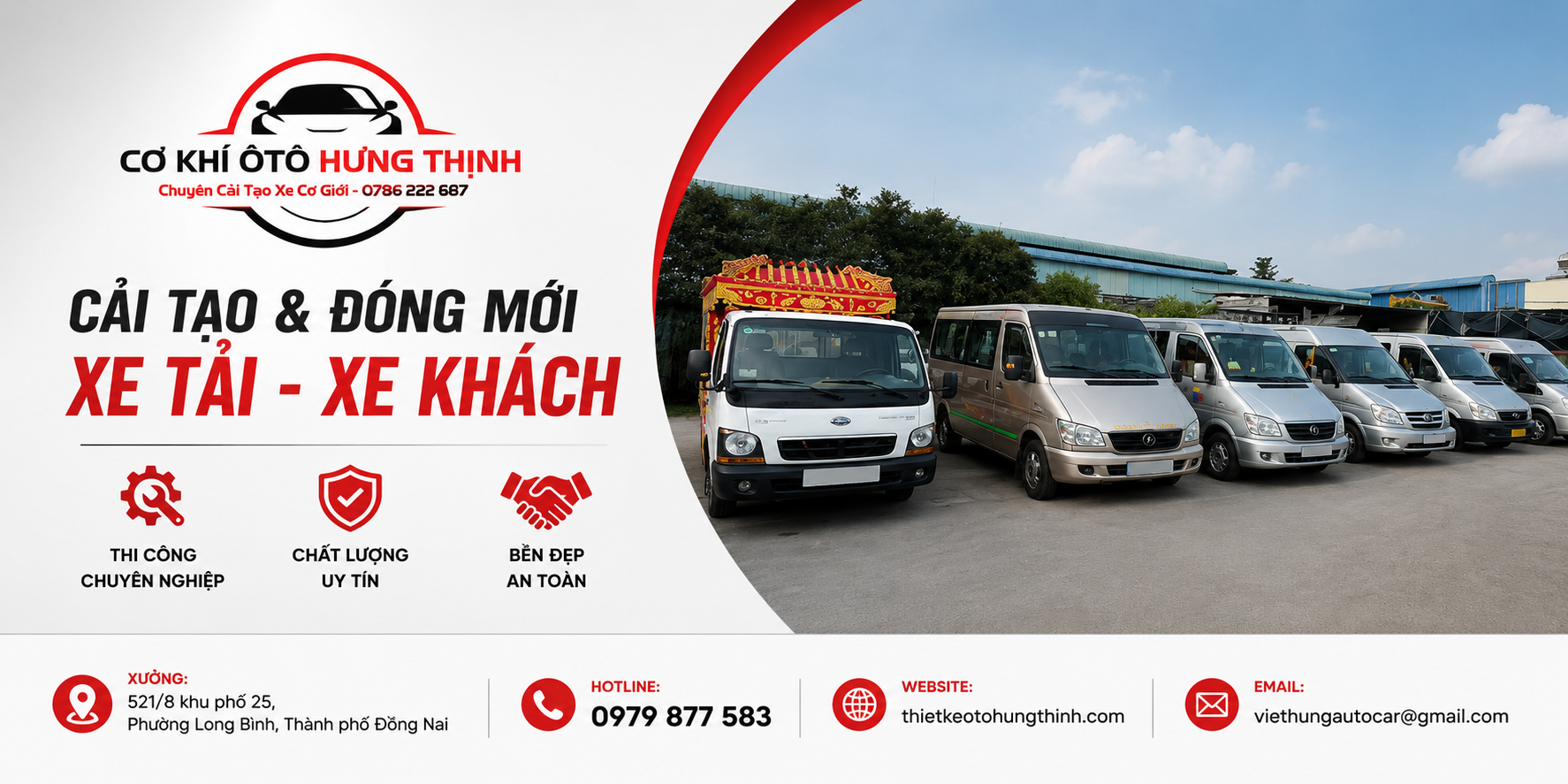 CẢI TẠO XE Ô TÔ THÀNH XE VAN – GIẢI PHÁP TỐI ƯU CHI PHÍ, TĂNG HIỆU QUẢ SỬ DỤNG XE
